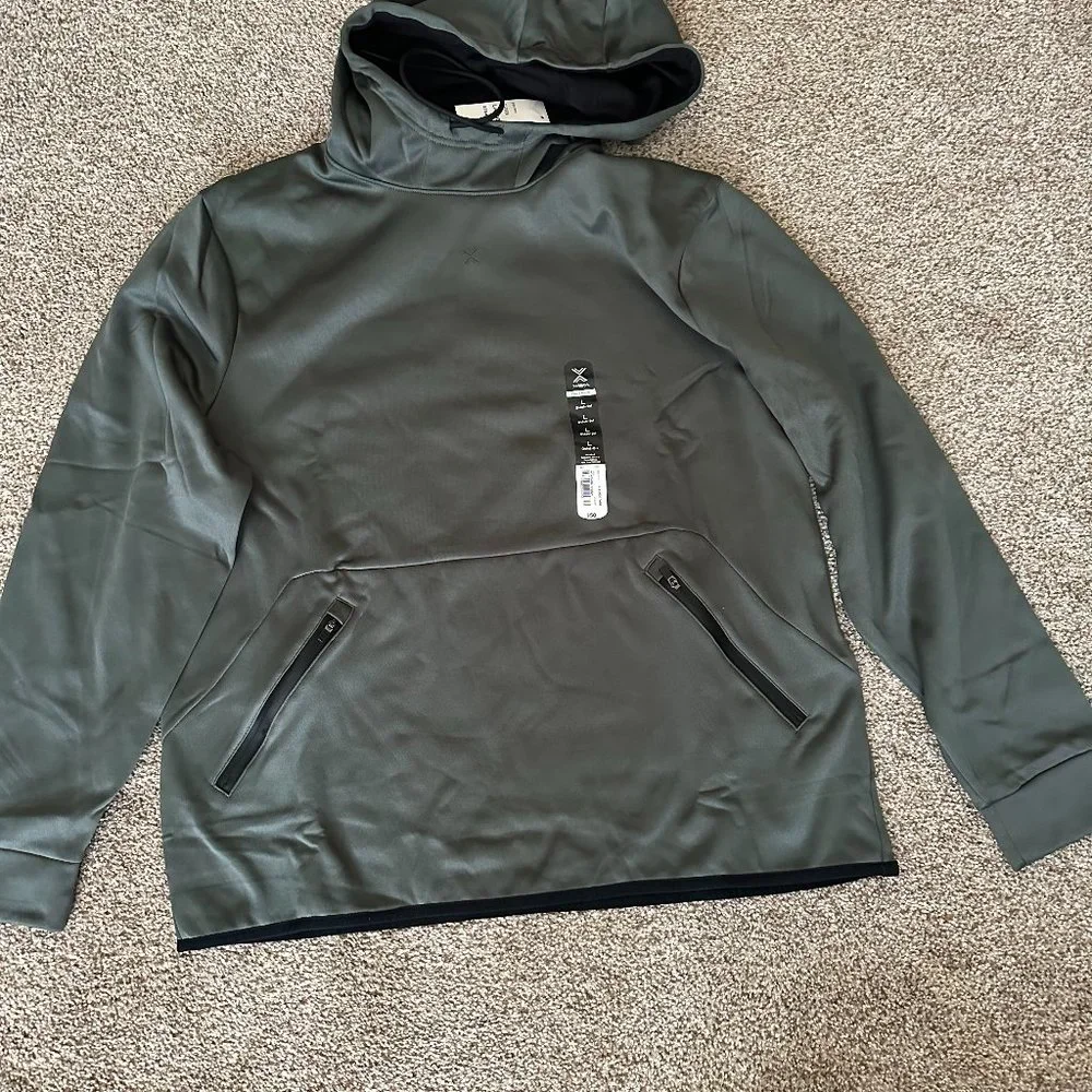 XERSION MENS HOODED LONG SLEEVE SWEATSHIRT SIZE L #559 - Picture 2 of 3